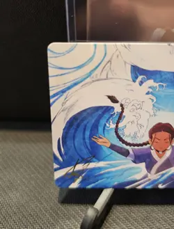 Katara, Water Tribes Hope Art Card (Gold-Stamped Signature) MTG - Image 3
