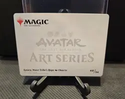 Katara, Water Tribes Hope Art Card (Gold-Stamped Signature) MTG - Image 5