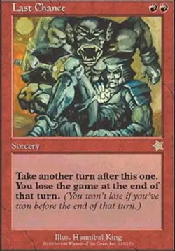 1x Last Chance Light Play MTG Magic - Kid Icarus - - Image 1