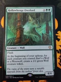 MTG - Hollowhenge Overlord - Commander: Innistrad: Crimson Vow (VOC 36) - LP - Image 1
