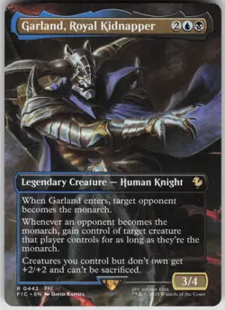 MTG Garland, Royal Kidnapper Normal NM Commander: FINAL FANTASY Magic 442 - Image 1