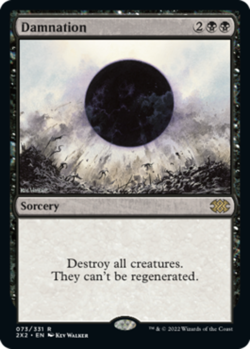 Near Mint x 1 Damnation - Foil Double Masters 2022 - Image 1