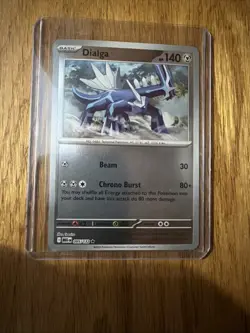 Dialga 095/132 Reverse Holo Rare Pokemon TCG: Mega Evolution Pack Fresh - NM - Image 1