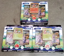3 Pokemon Go TCG Collection Boxes (2 Bulbasaur & 1 Charmander) New & Sealed 820650850813 - Image 2
