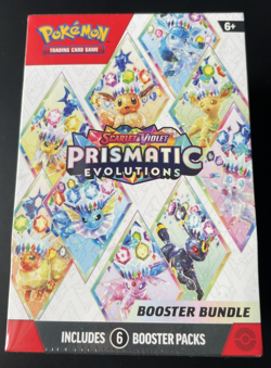 Pokemon TCG Scarlet & Violet Prismatic Evolutions Booster Bundle Factory Sealed - Image 1