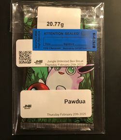 Sealed Wigglytuff Jungle 1999 Pokemon Unlimited Booster Pack - 20.77g - Image 1