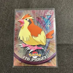 2000 Topps Chrome Pokemon Pidgey #16 Base Holo TV Animation Edition - Image 1