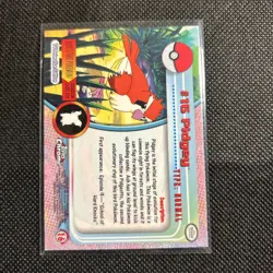 2000 Topps Chrome Pokemon Pidgey #16 Base Holo TV Animation Edition - Image 2