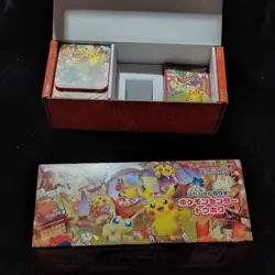 Pokemon Deck Box Pikachu & Victini 3-Compartment Cardboard for Pokemon TCG - Image 2