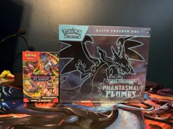 Pokemon TCG Phantasmal Flames ETB & Booster Bundle Factory Sealed! **NEW** - Image 1