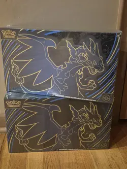 Pokemon Mega Charizard X ex Ultra-Premium Collection Box Sealed/New - Lot of 2 - Image 1