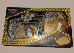 Pokemon TCG Sword & Shield Game Crown Zenith Pikachu VMAX Special Collection - Image 2