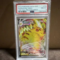 Pokemon Pikachu VMAX SWSH286 Sword & Shield Promo Holo VMAX PSA 8. TCG - Image 1