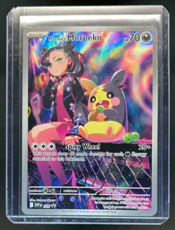 2023-25 Pokemon SV Black Star Promos SVP EN Marnie's Morpeko #206 - Image 1