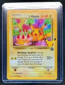 2021 Pokemon SWSH Celebrations Pikachu Classic Collection #24 - Image 1