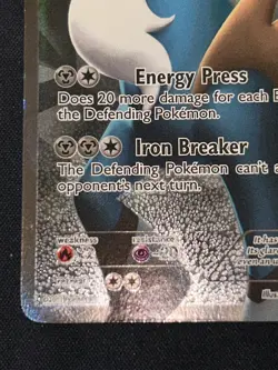 Cobalion Noble Victories 100/101 Full Art Holo Rare Pokemon TCG LP-NM - Image 4