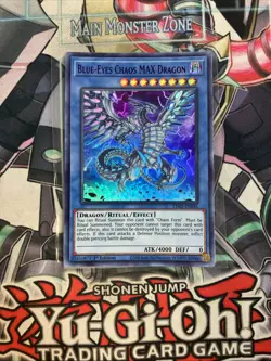 Blue-Eyes Chaos Max Dragon Ultra Rare Blue LDS2-EN016 Yugioh - Image 1