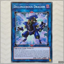 Dillingerous Dragon - DANE-EN041 - Common 1st Edition Yugioh - Image 1