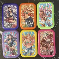 One Piece Japanese Mini Tin Vol 2 - TINS ONLY, NO PROMOS AND PACKS USA Seller - Image 1