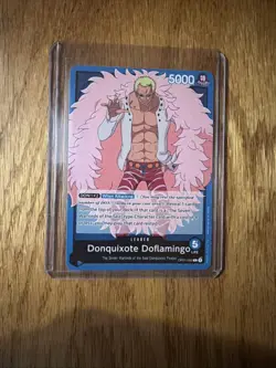 2022 One Piece OP01-060 Donquixote Doflamingo Romance Dawn - Image 1