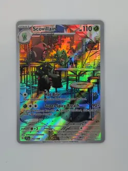 Scovillain 202/198 Near Mint | Scarlet & Violet Base Set Illustration Rare - Image 1