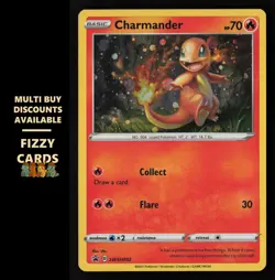 Pokemon Charmander - Holo Promo SWSH: Sword & Shield Promo Cards SWSH092 - Image 1