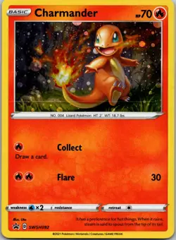 Charmander - Promo SWSH: Sword & Shield Promo Cards SWSH092 NM - Image 1