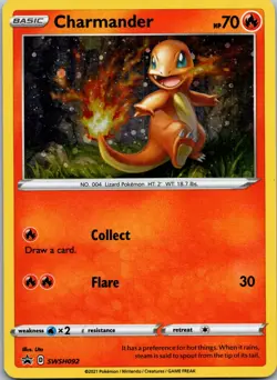 Charmander - Holo Promo SWSH: Sword & Shield Promo Cards SWSH092 - Image 1