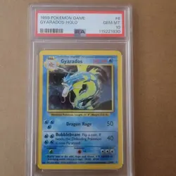 Pokemon Gyarados Holo Rare TCG Card 006/102 Base Set 1999 PSA Gem Mint 10 - Image 1