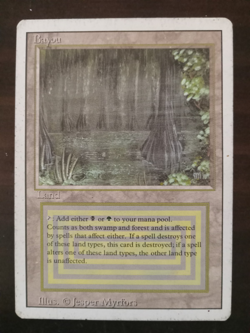 MTG Bayou Revised Edition - Image 1