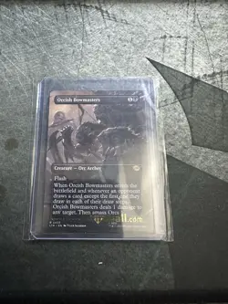 MTG Orcish Bowmasters LTR NM Rare 433 Borderless Lord Of The Rings LOTR Magic LC - Image 1