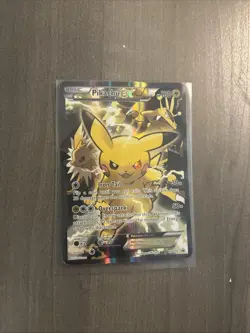 Pikachu EX XY124 Black Star Promo 2016 Holo Pokemon Card TCG - Image 1