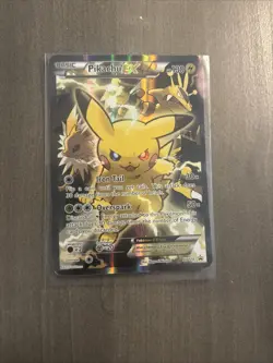 Pikachu EX XY124 Black Star Promo 2016 Holo Pokemon Card TCG - Image 2