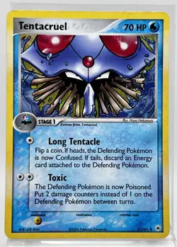Tentacruel 51/101 Reverse Holo Pokemon Card 2004 EX Hidden Legends LP - Image 1