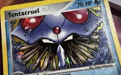 Tentacruel 51/101 Reverse Holo Pokemon Card 2004 EX Hidden Legends LP - Image 3