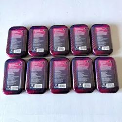 POKEMON TCG 10X MEGA EVOLUTION MINI TINS (2 FULL ART SET) TRADING CARDS SEALED - Image 2