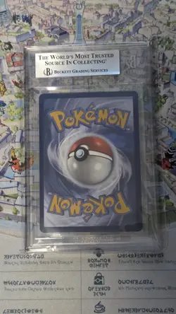 Team Rockets Tyranitar Card 096/182 Pokemon Center Stamped Cosmos Promo BGS 9 - Image 2