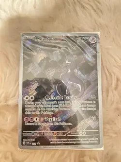 Pokemon Mewtwo & Mewtwo V Foil Cards Lot SVP Pokemon GO TCG English - 2 Cards - Image 2
