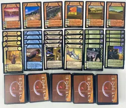 Dune CCG: Eye of the Storm Complete Common/Uncommon Playset & 6 Fief Cards (B) - Image 2