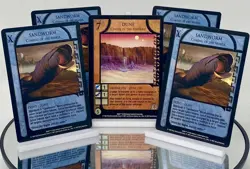 Dune CCG: Eye of the Storm Complete Common/Uncommon Playset & 6 Fief Cards (A) - Image 1