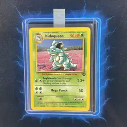 ⭐ Nidoqueen 23/64 ⭐ Original Non Holo Rare Jungle Set Pokemon Card WOTC 1999 - Image 1