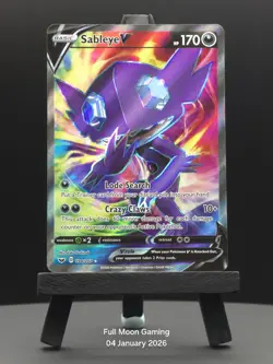 Sableye V 194/202 Full Art | Sword & Shield | Pokemon Card | Near Mint - Image 1