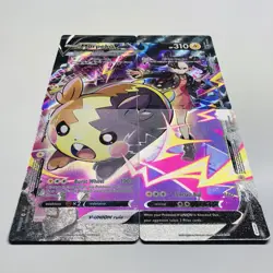 Pokemon Morpeko V-Union 4 Card Set SWSH287 SWSH288 SWSH289 SWSH290 Promo NM/Mint - Image 2