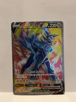 Origin Forme Dialga V SWSH255 SWSH: Sword & Shield Promo Cards Holo - Image 2