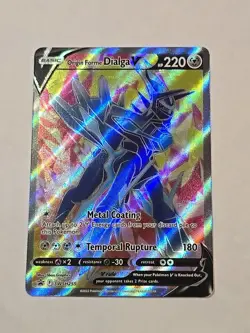 Origin Forme Dialga V SWSH255 SWSH: Sword & Shield Promo Cards Holo - Image 1