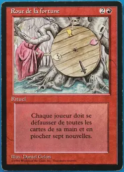 Wheel of Fortune (BB) Revised (FRENCH) PLD Red Rare CARD (493533) ABUGames - Image 1