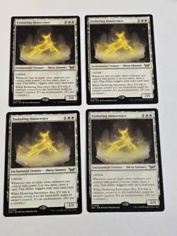 4x Enduring Innocence - Duskmourn - Near Mint - MTG - Image 1