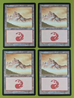 Mountain (346) x4 Mercadian Masques 4x Playset Magic the Gathering MTG - Image 1