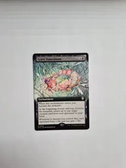 MTG Commander: Lorwyn Eclipsed - Grave Venerations #29 - Extended Art - Image 1