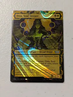 MTG Dina, Soul Steeper (Halo Foil) March Of The Machine NM - Image 1